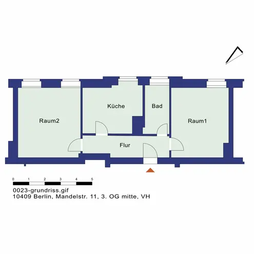 2 Zimmer Wohnung mit 60 m² in Berlin – Bild 7