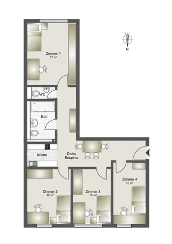 WG-Zimmer in München – Bild 5