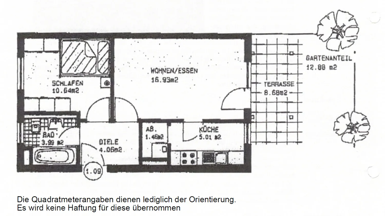 2 Zimmer Wohnung mit 46 m² in Nürnberg – Bild 7