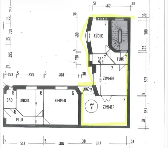2 Zimmer Wohnung mit 55 m² in Berlin – Bild 5