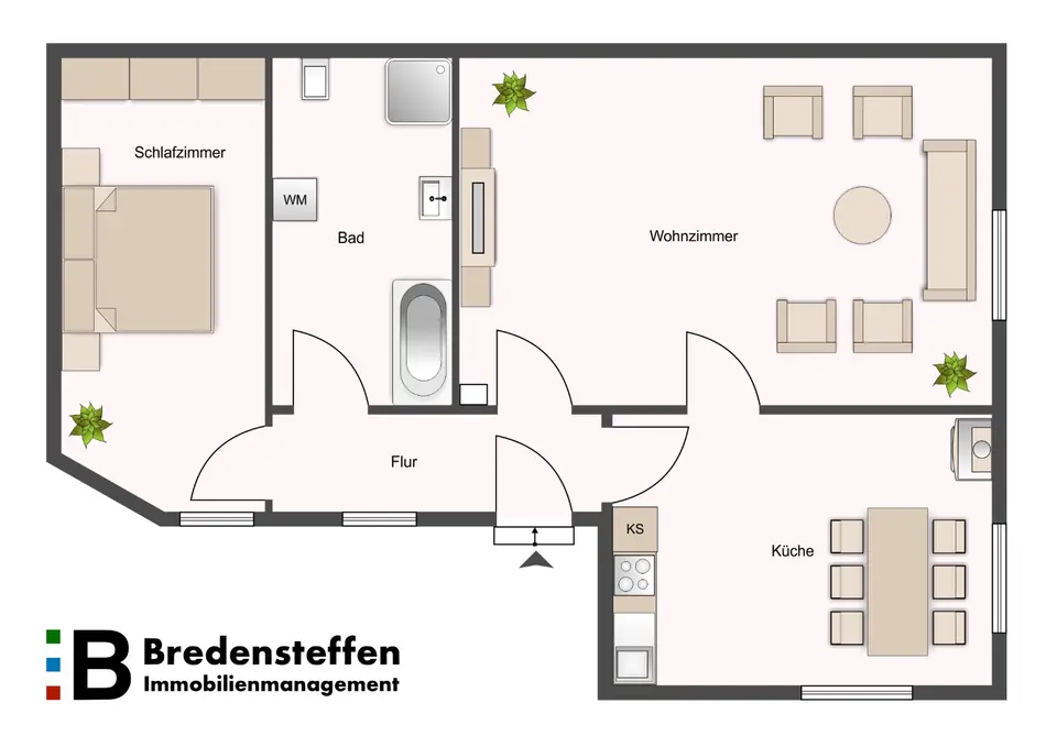 2 Zimmer Wohnung mit 62 m² in Herne – Bild 8