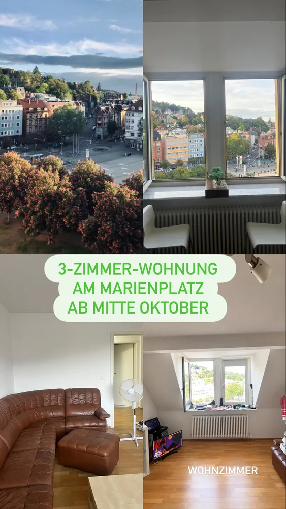 3 Zimmer Wohnung mit 73 m² in Stuttgart – Bild 2