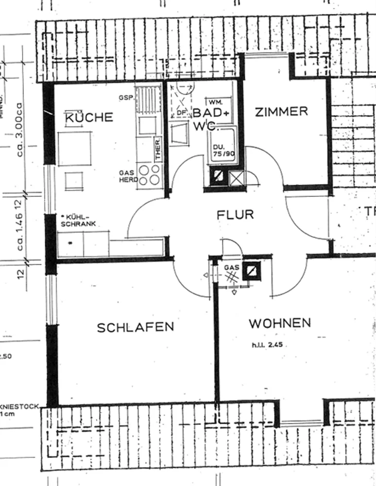 3 Zimmer Wohnung mit 54 m² in Stuttgart – Bild 4