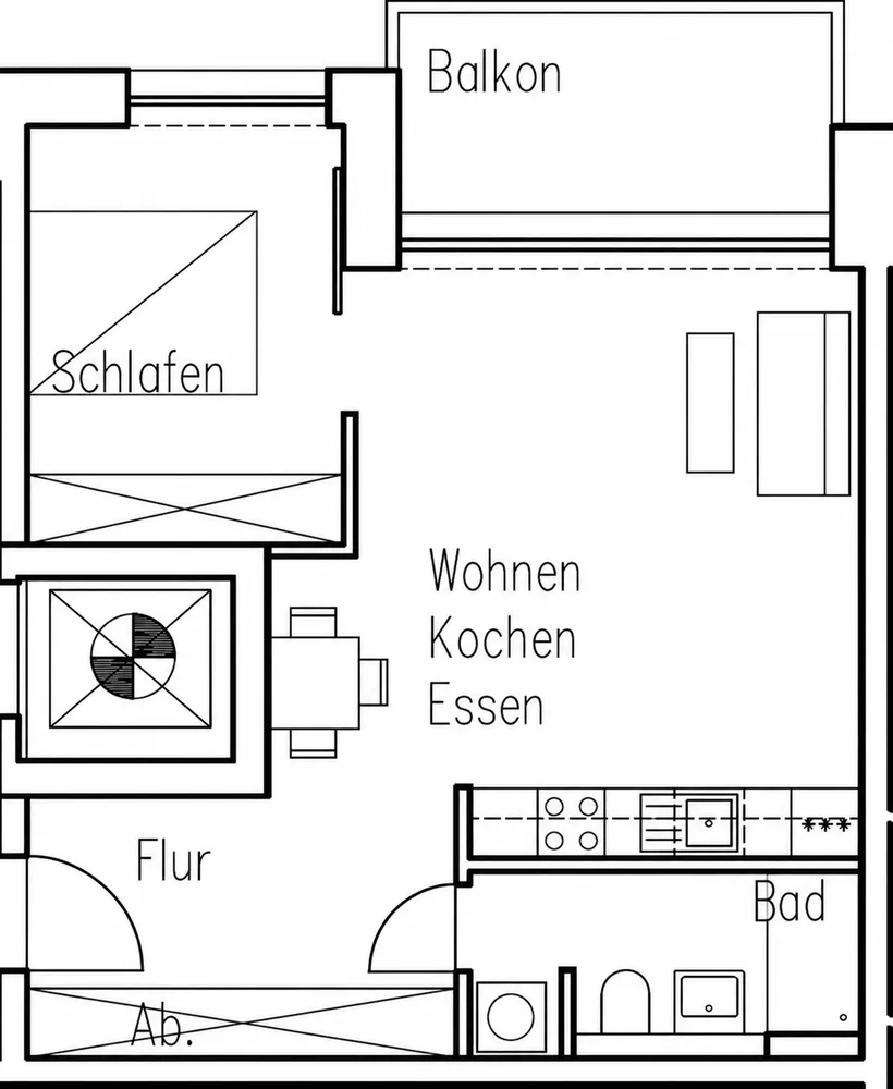 2 Zimmer Wohnung mit 51 m² in Oldenburg – Bild 7