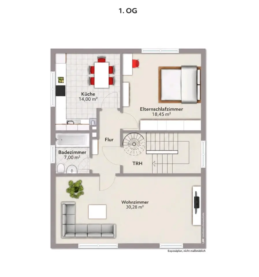 5 Zimmer Wohnung mit 114 m² in Viernheim – Bild 8