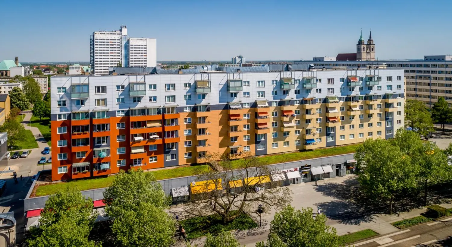 1 room apartment with 36 m² in Magdeburg – Photo 1