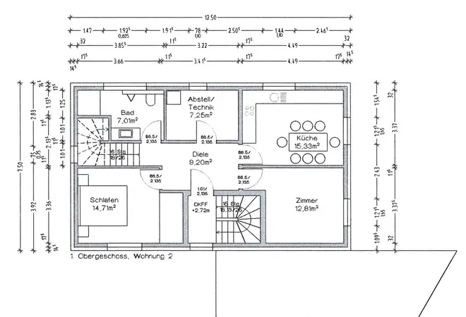 3 Zimmer Wohnung mit 106 m² in Oldenburg – Bild 2