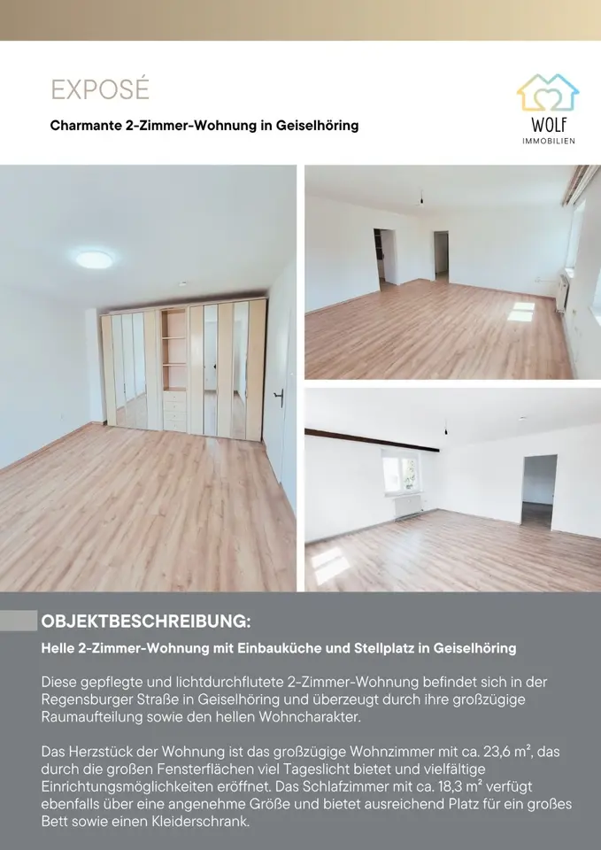 2 Zimmer Wohnung mit 41 m² in Straubing – Bild 5