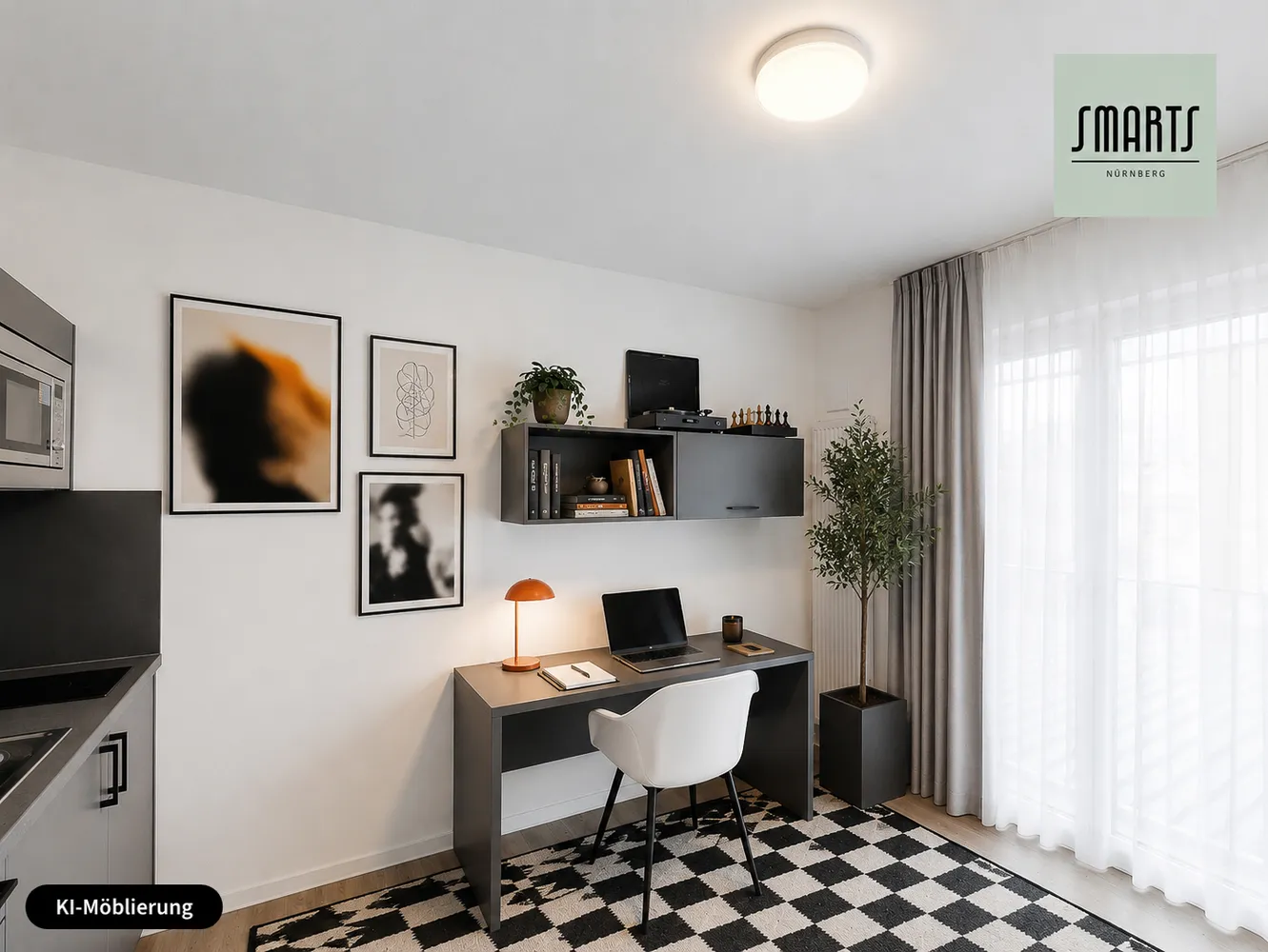 1 Zimmer Wohnung mit 20 m² in Nürnberg – Bild 3