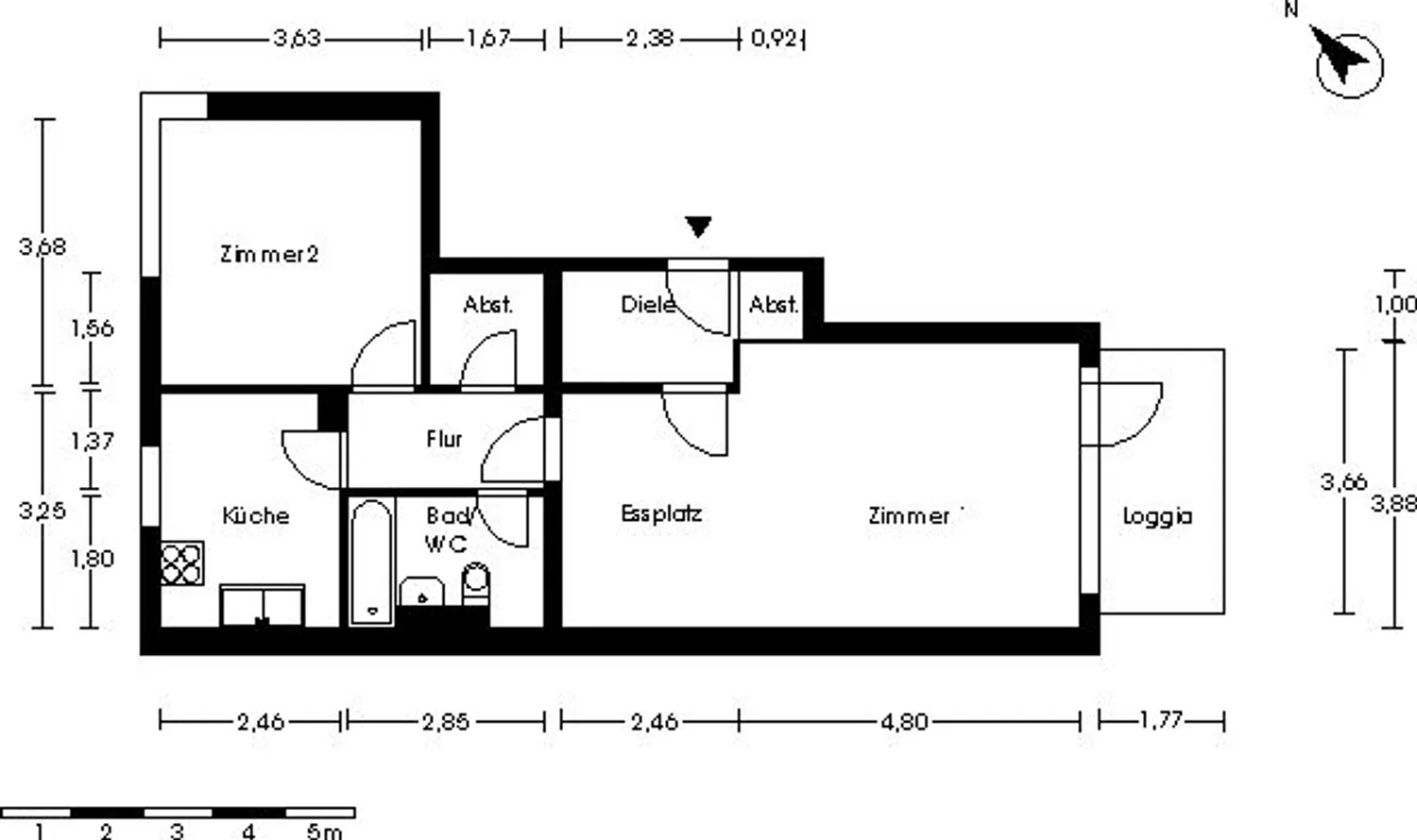 2 Zimmer Wohnung mit 65 m² in Berlin – Bild 5