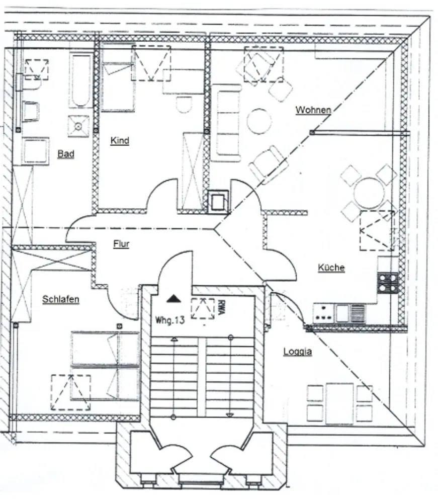 3 Zimmer Wohnung mit 94 m² in Leipzig – Bild 2