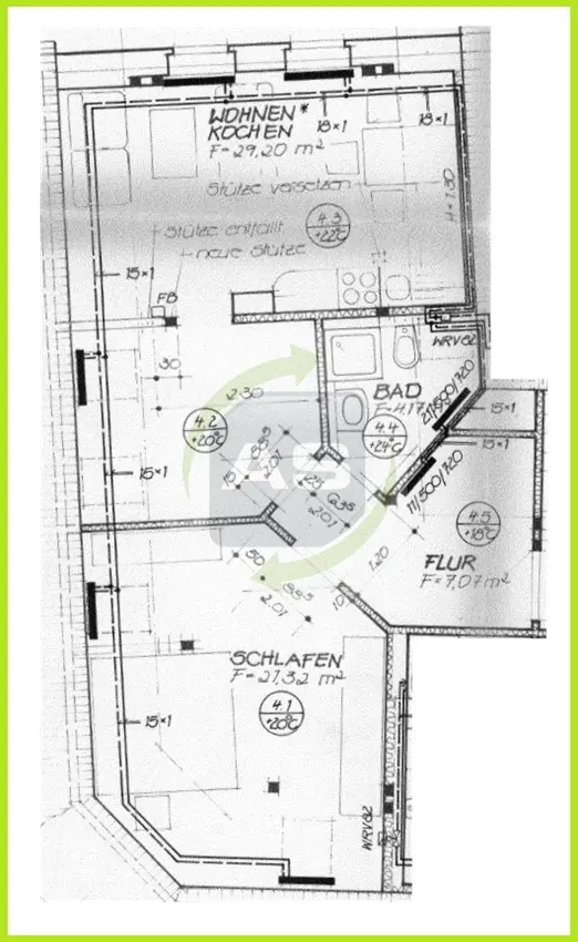 2 Zimmer Wohnung mit 70 m² in Zwickau – Bild 5