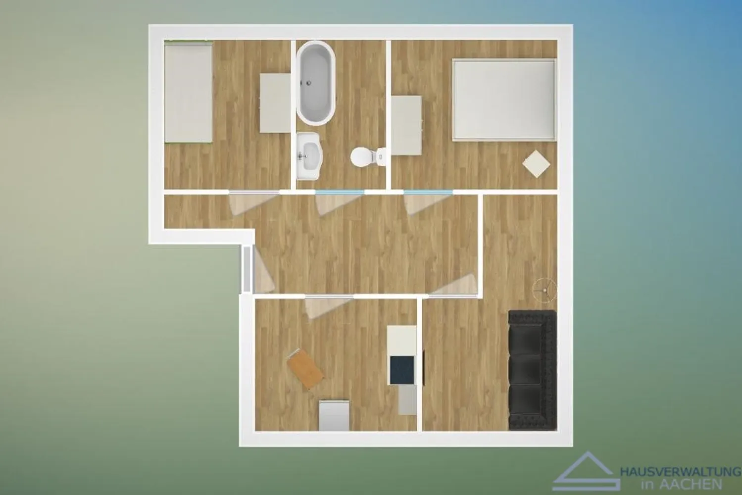 3 Zimmer Wohnung mit 73 m² in Aachen – Bild 9