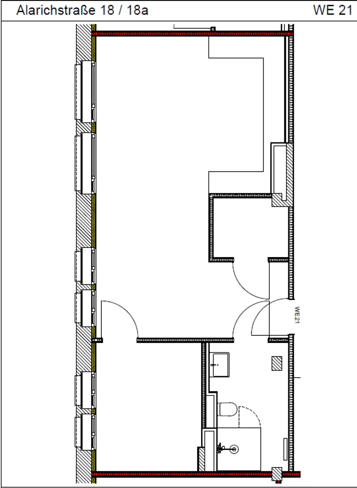 2 Zimmer Wohnung mit 60 m² in Wuppertal – Bild 2
