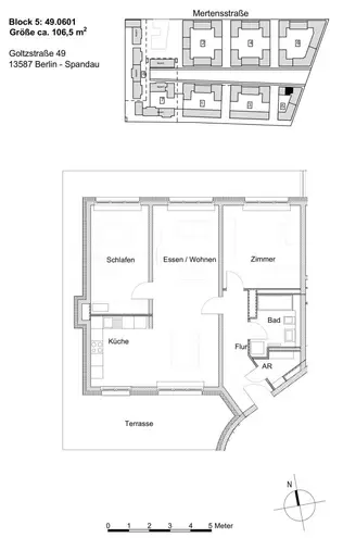 3 Zimmer Wohnung mit 107 m² in Berlin – Bild 8