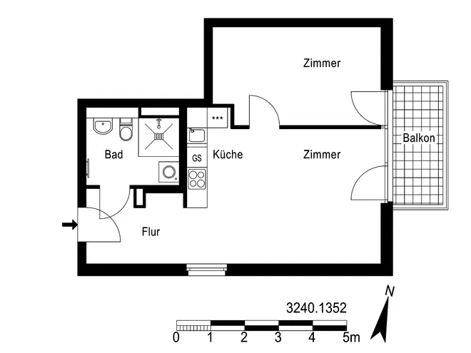 2 Zimmer Wohnung mit 53 m² in Berlin – Bild 10