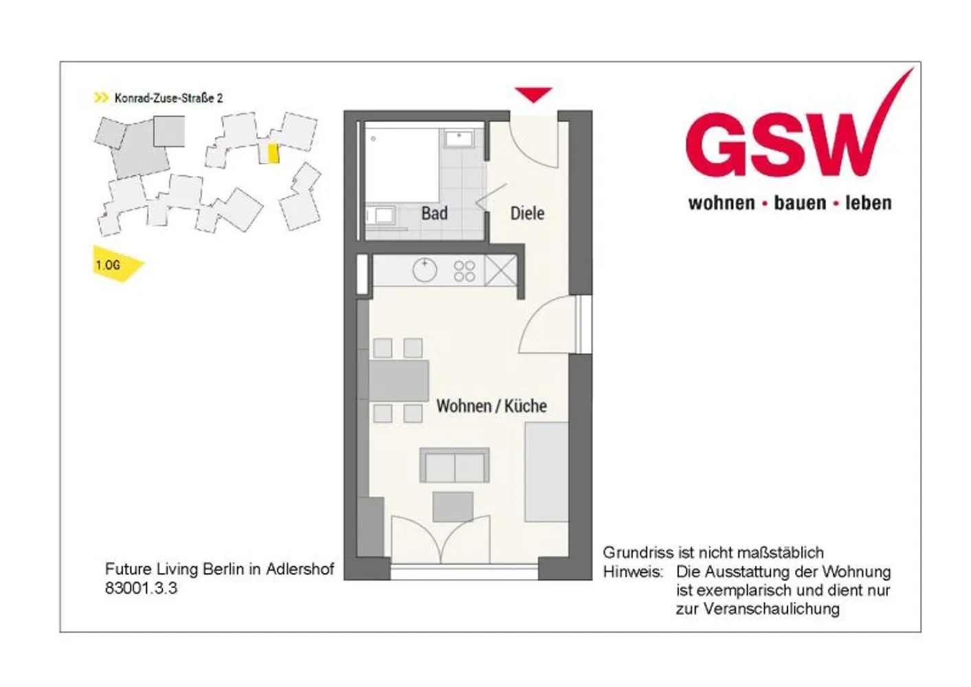 1 Zimmer Wohnung mit 37 m² in Berlin – Bild 8