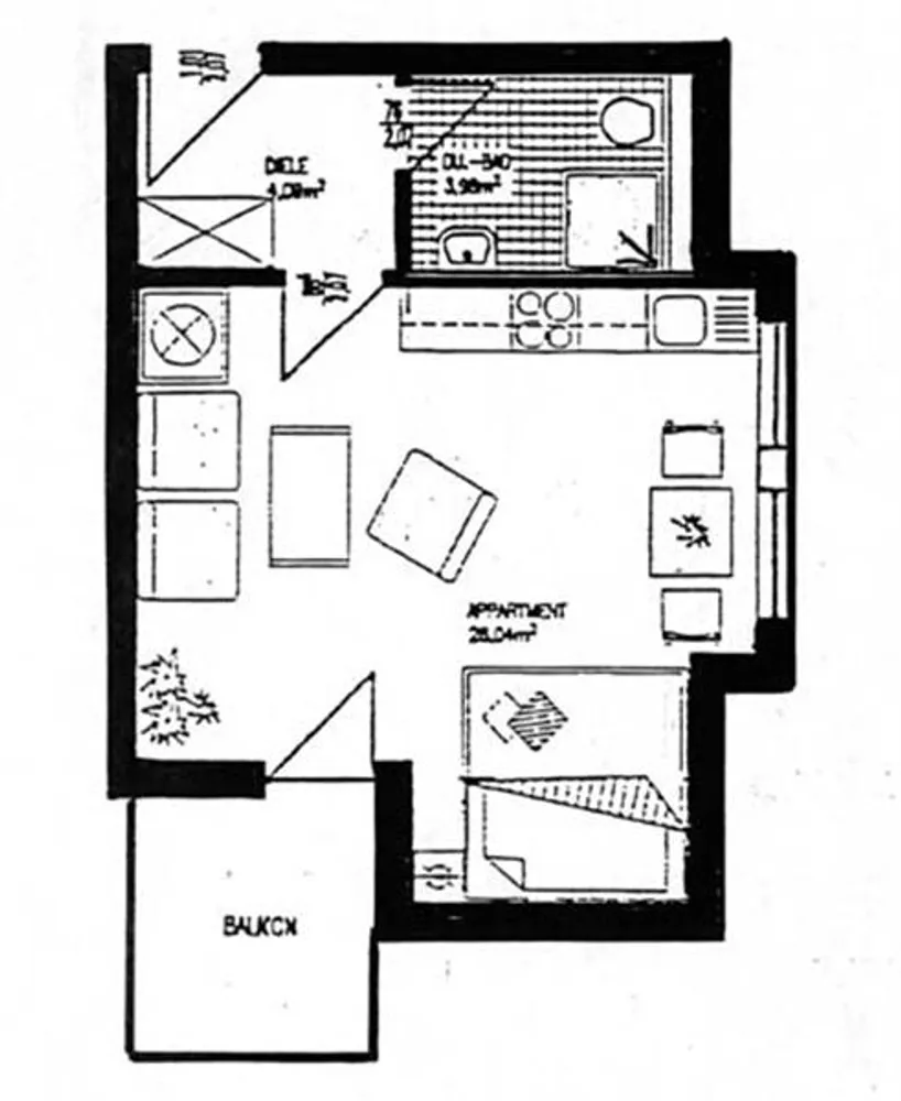 1 room apartment with 35 m² in Chemnitz – Photo 10