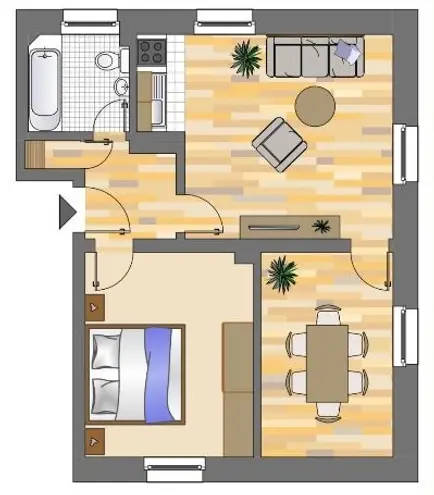 2 Zimmer Wohnung mit 51 m² in Essen – Bild 3