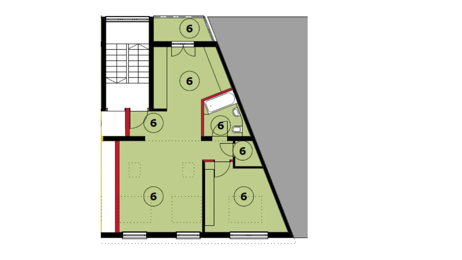 2 Zimmer Wohnung mit 59 m² in Würzburg – Bild 8