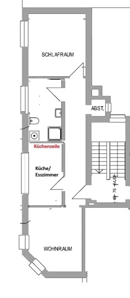 2 Zimmer Wohnung mit 60 m² in Dortmund – Bild 8