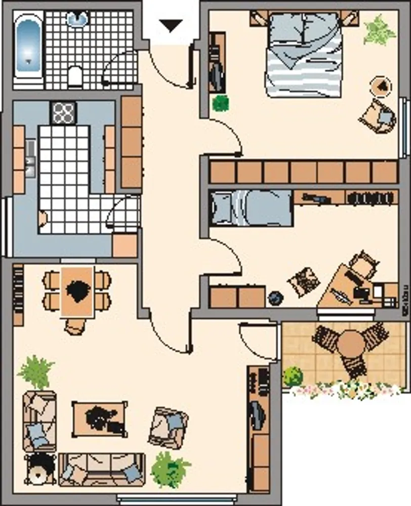 3 Zimmer Wohnung mit 73 m² in Duisburg – Bild 4