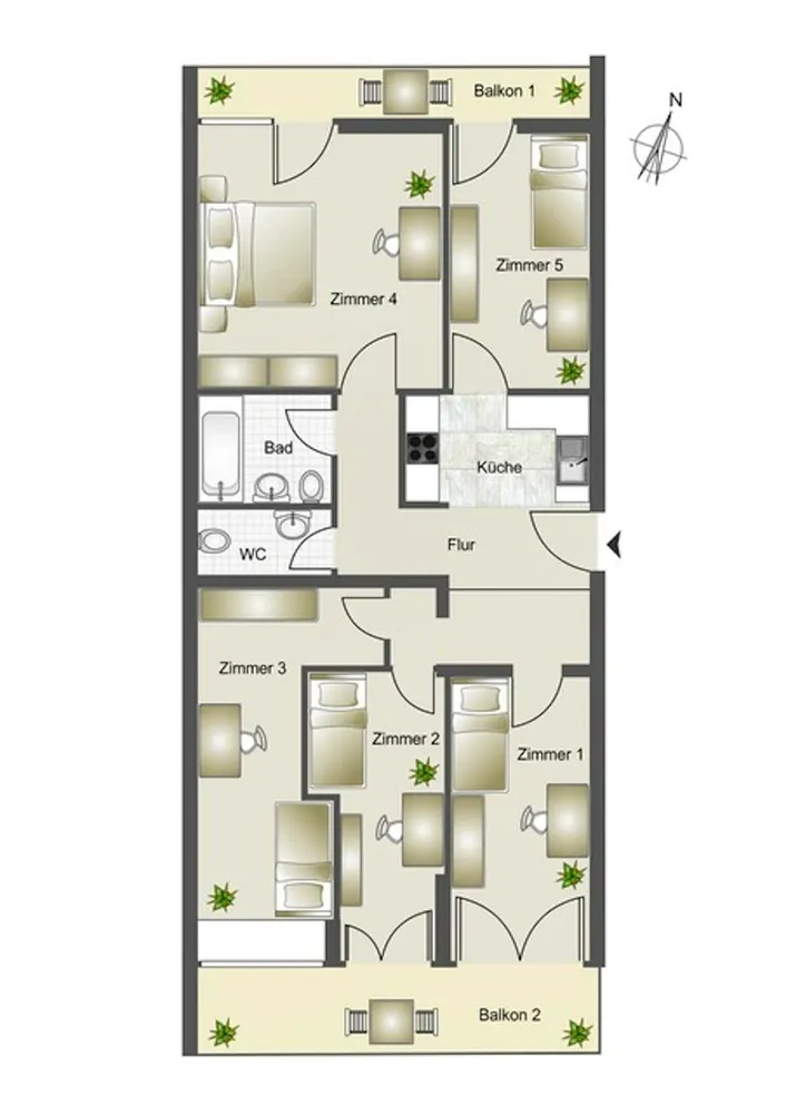 WG-Zimmer mit 10 m² in München – Bild 5