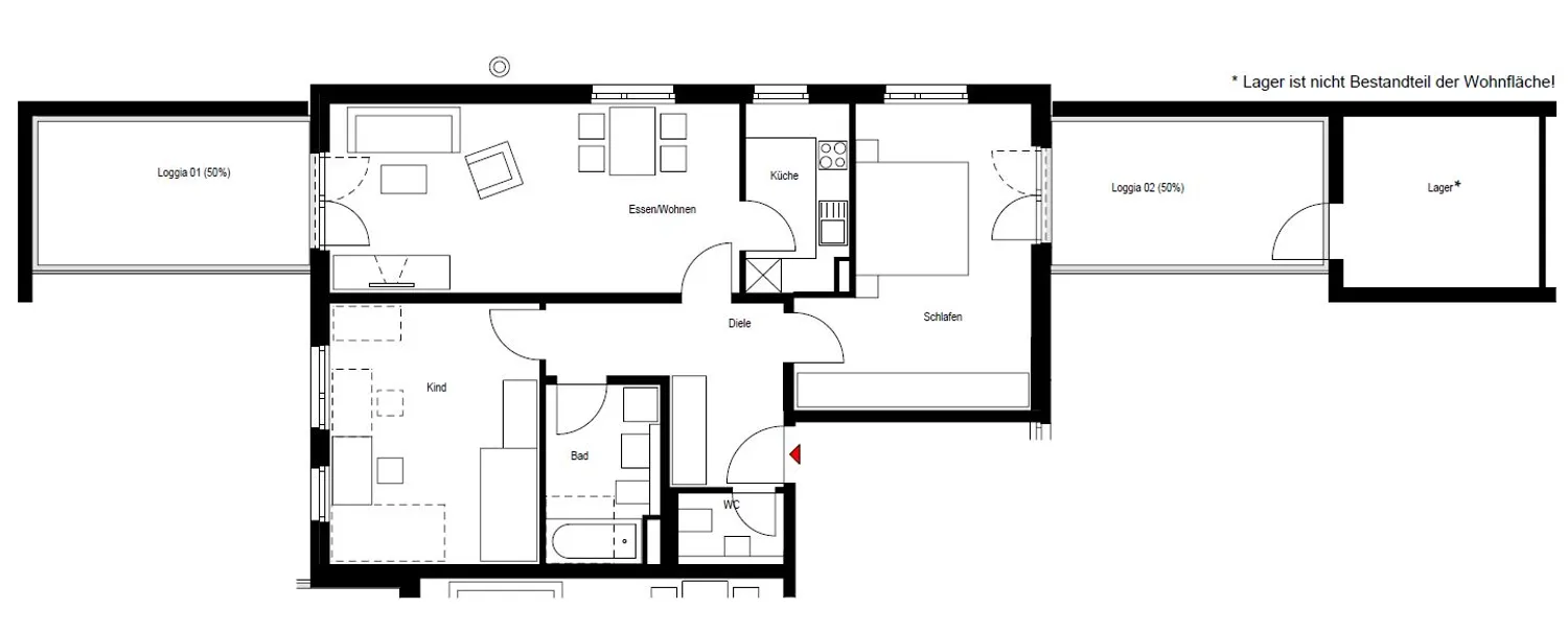 3 Zimmer Wohnung mit 97 m² in Regensburg – Bild 11