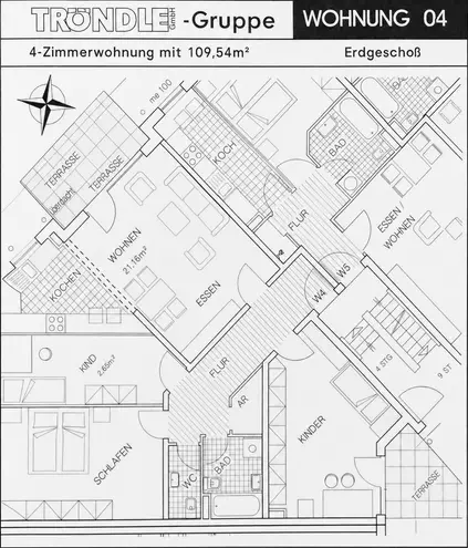 4 Zimmer Wohnung mit 110 m² in Mannheim – Bild 4