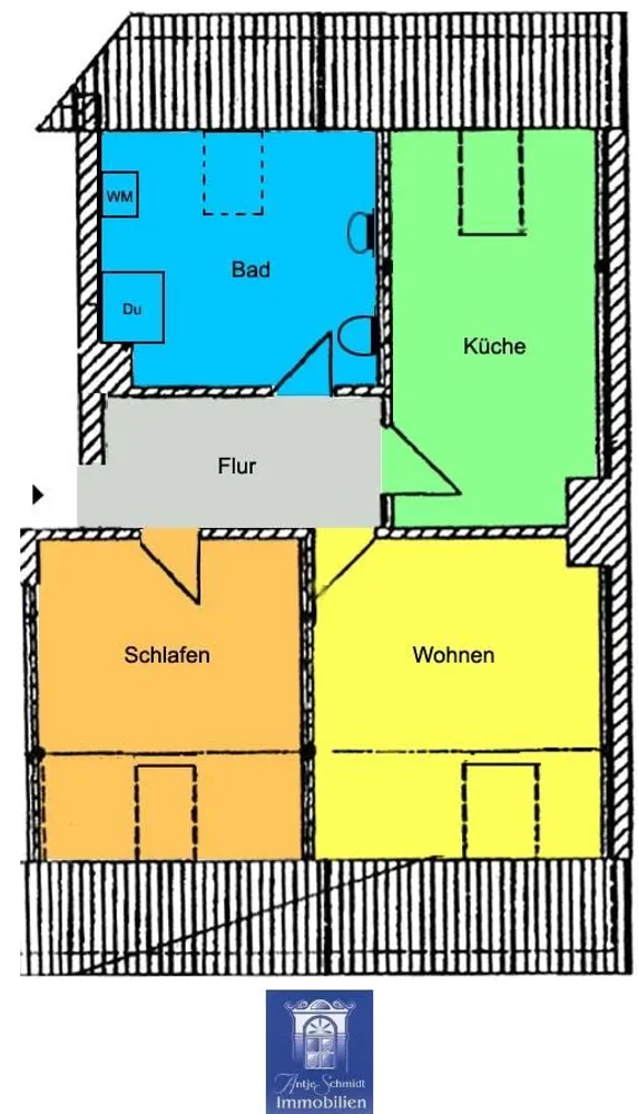 2 Zimmer Wohnung mit 57 m² in Freiberg – Bild 9