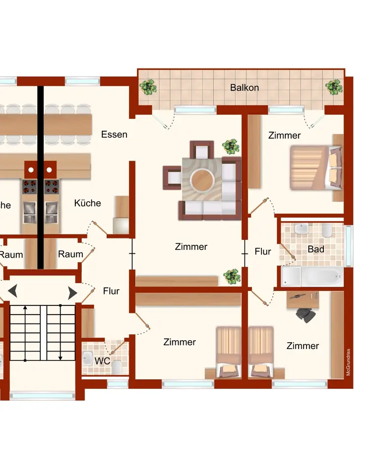 4 Zimmer Wohnung mit 116 m² in Kaiserslautern – Bild 8