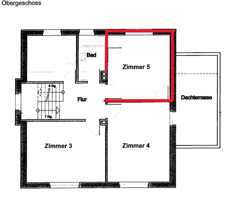 Studio mit 16 m² in Emsdetten – Bild 3