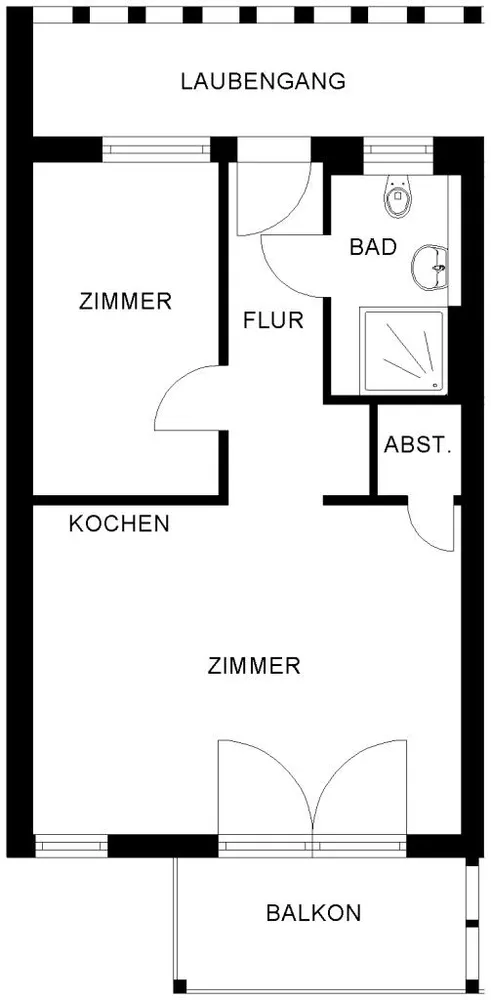 2 Zimmer Wohnung mit 51 m² in Bochum – Bild 3