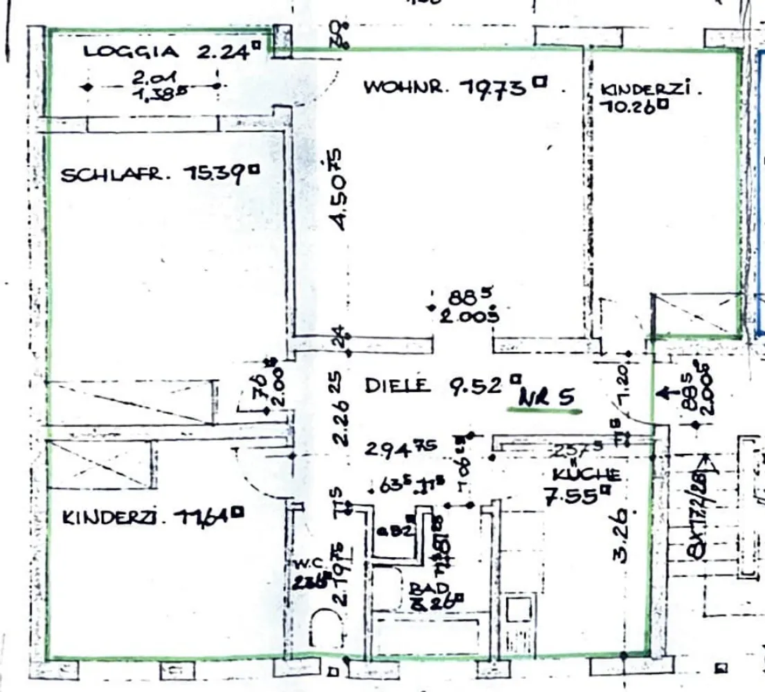 4 Zimmer Wohnung mit 80 m² in Mönchengladbach – Bild 3
