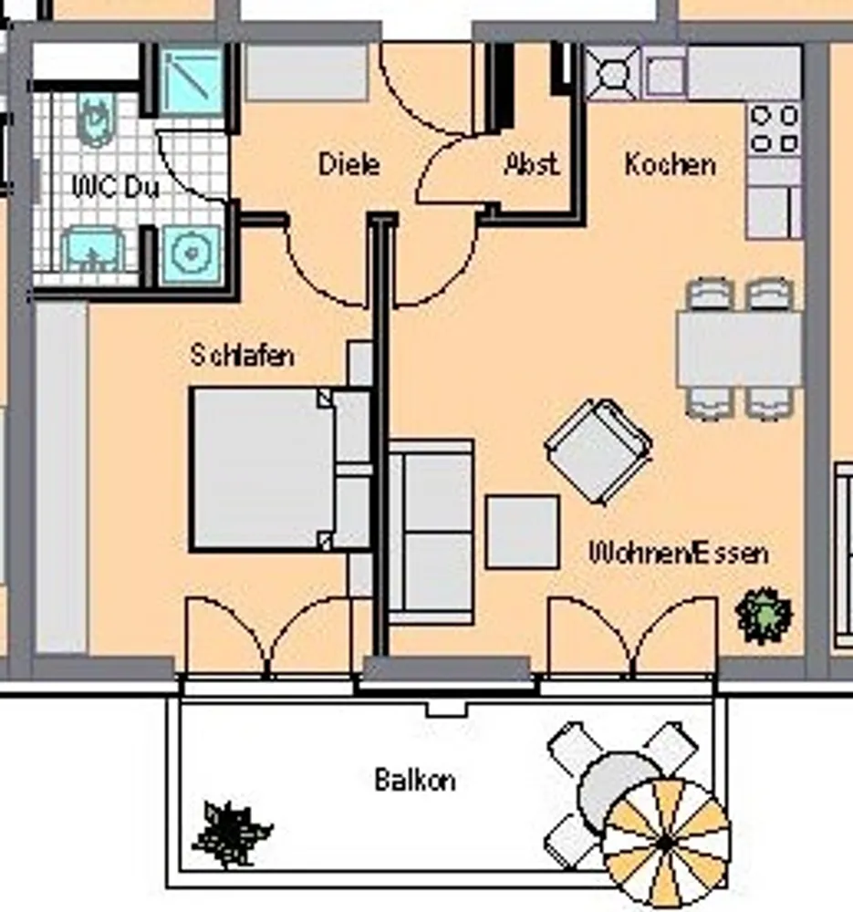 2 room apartment with 59 m² in Frankfurt am Main – Photo 9