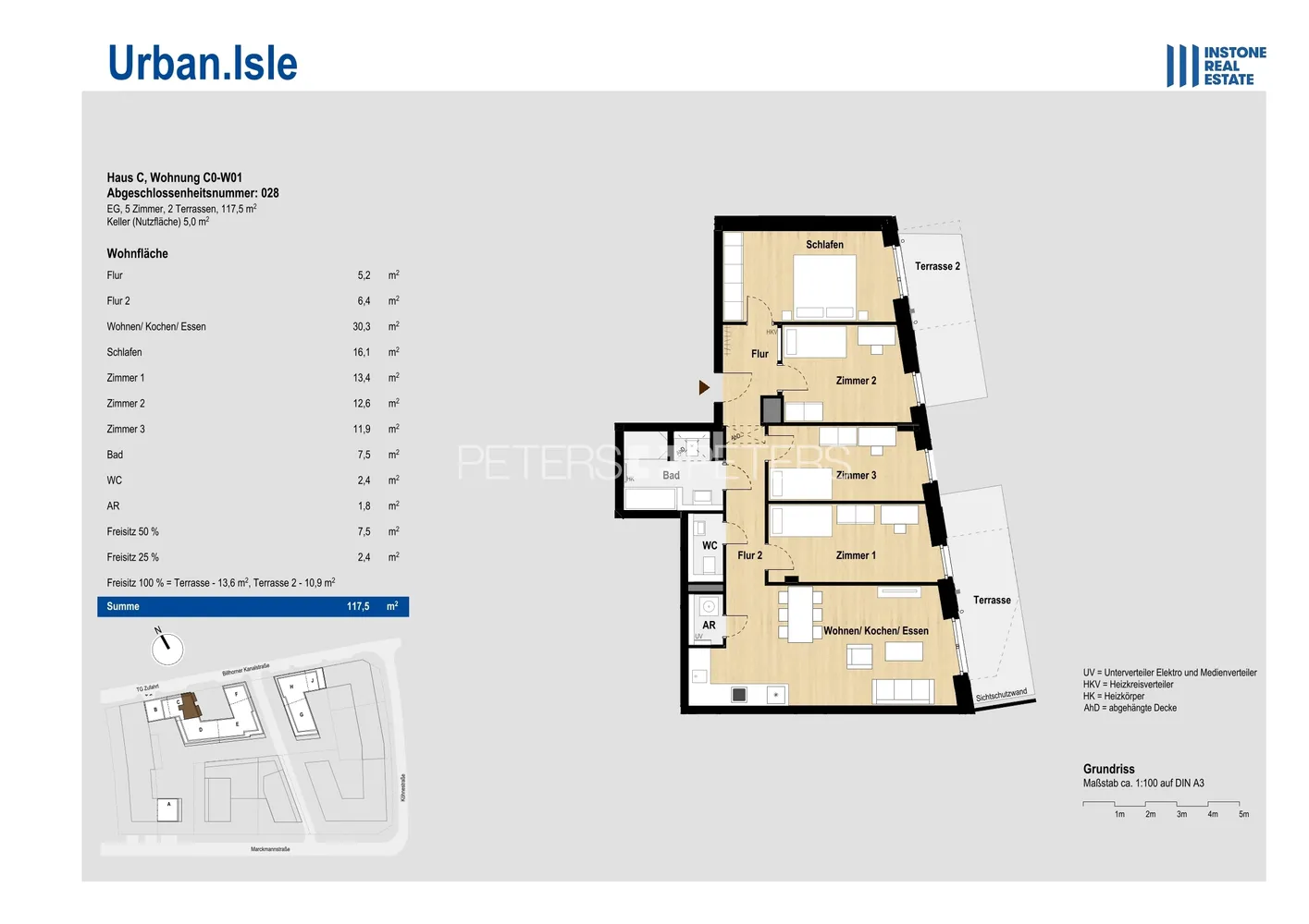 5 Zimmer Wohnung mit 118 m² in Hamburg – Bild 8