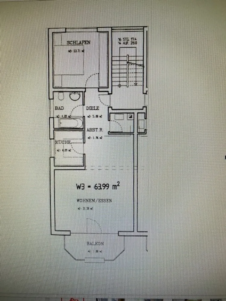2 Zimmer Wohnung mit 64 m² in Saarbrücken – Bild 9
