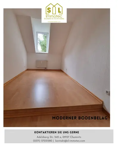 2 room apartment with 56 m² in Chemnitz – Photo 3