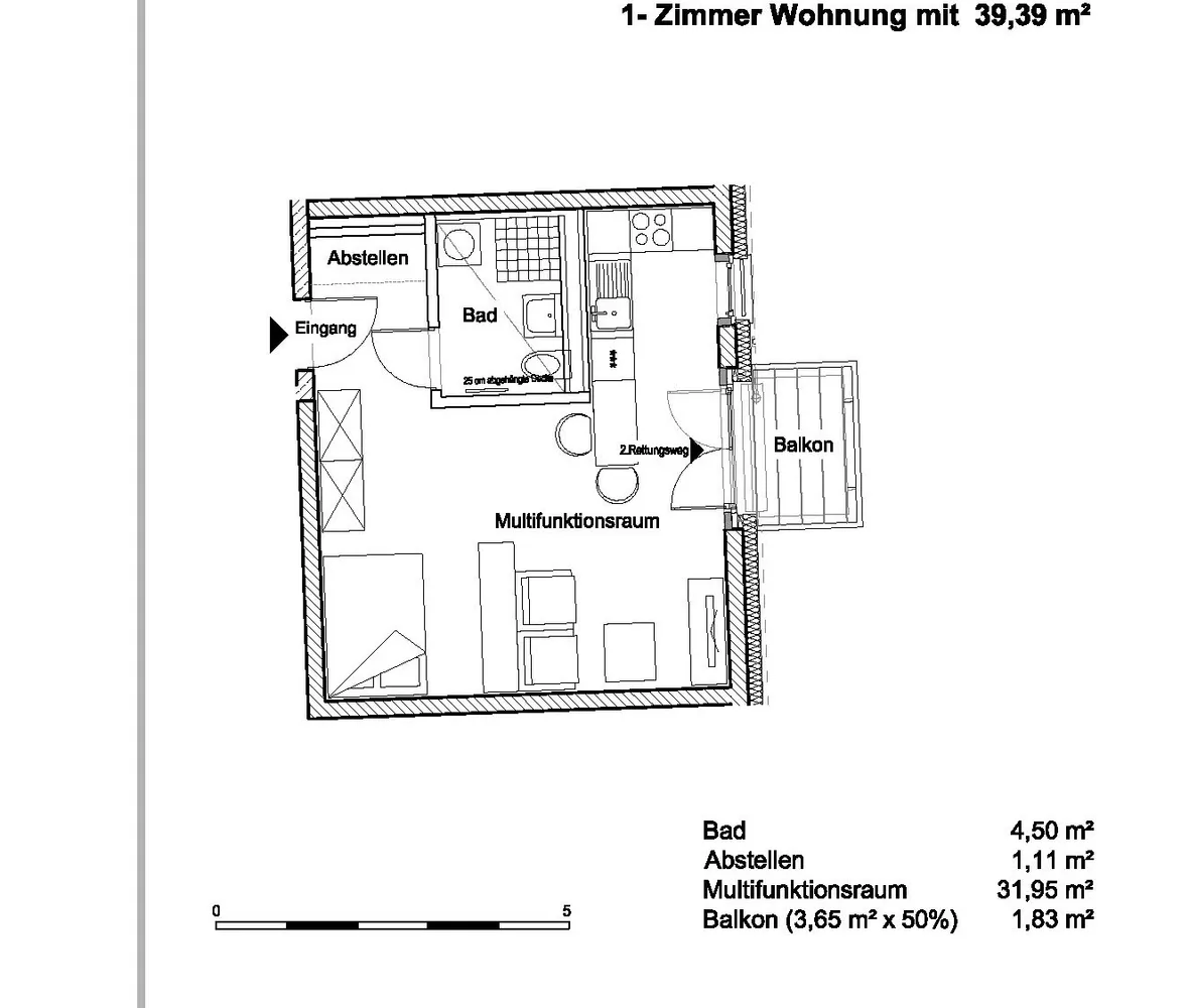 1 Zimmer Wohnung mit 39 m² in Berlin – Bild 8