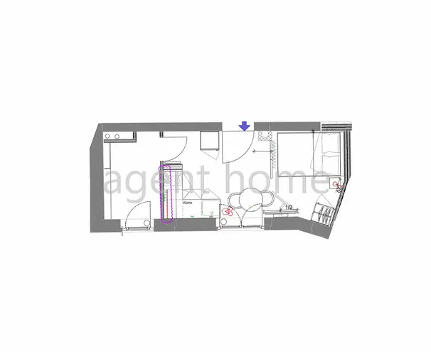 1 Zimmer Wohnung mit 19 m² in Stuttgart – Bild 11