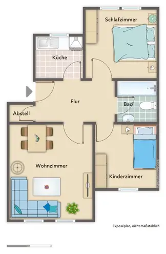 3 Zimmer Wohnung mit 65 m² in Bremen – Bild 8