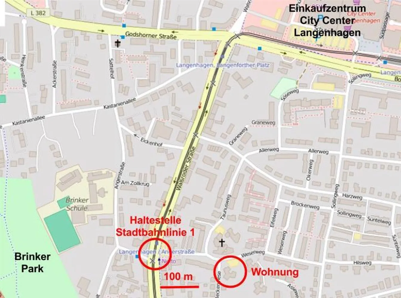 1 Zimmer Wohnung mit 39 m² in Langenhagen – Bild 11