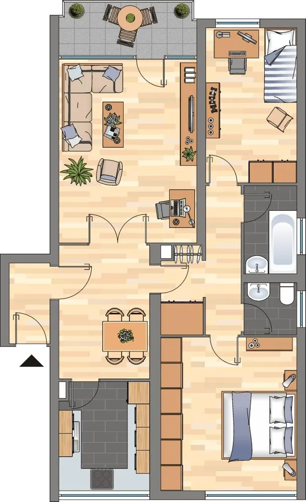 3 Zimmer Wohnung mit 76 m² in Dortmund – Bild 6