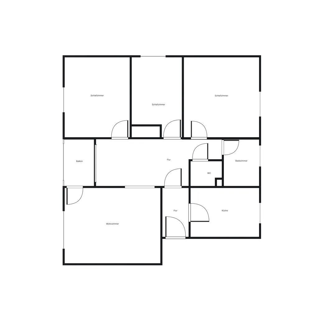 4 Zimmer Wohnung mit 86 m² in Hannover – Bild 4