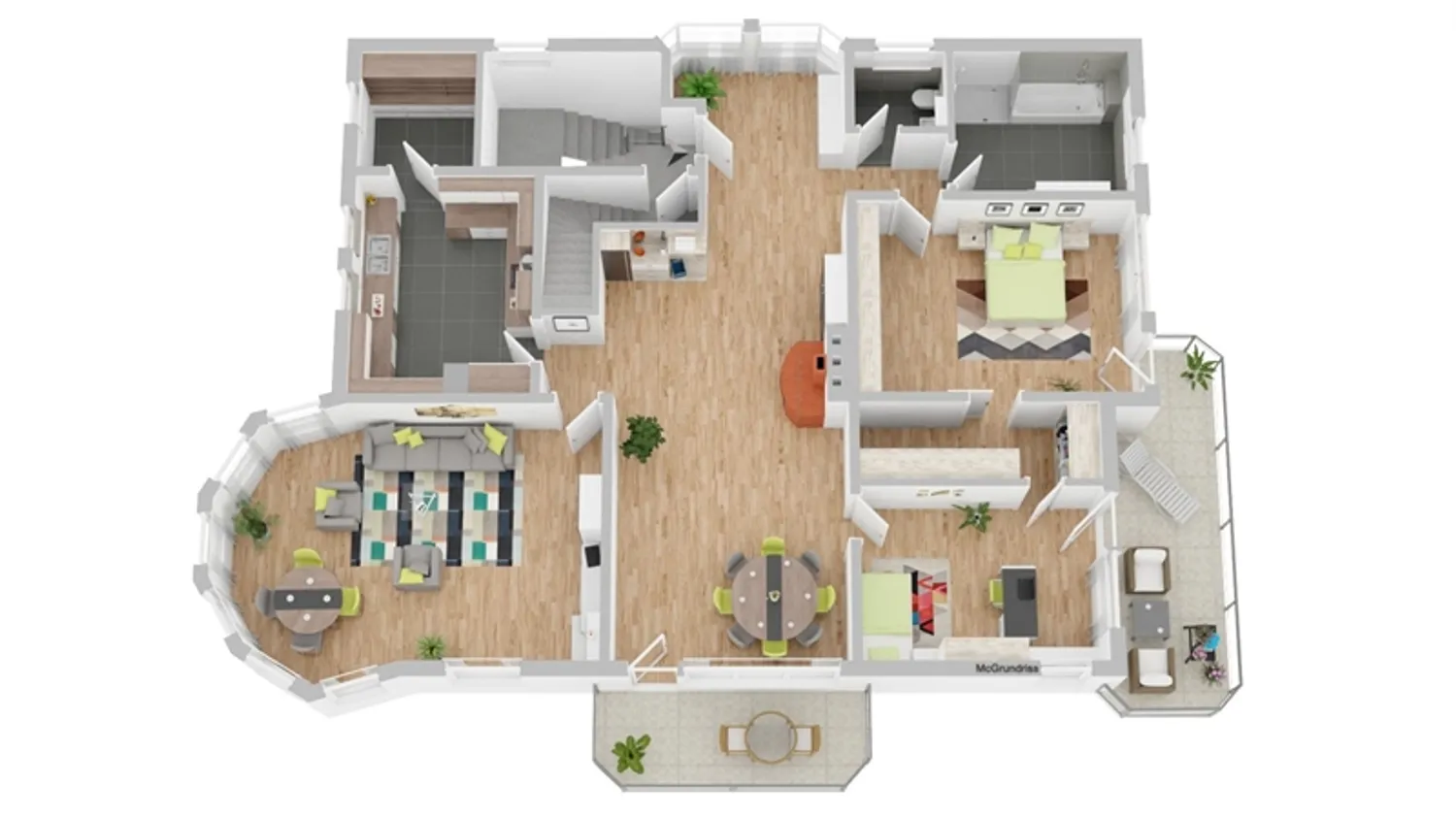 5 Zimmer Wohnung mit 165 m² in Vaihingen an der Enz – Bild 1
