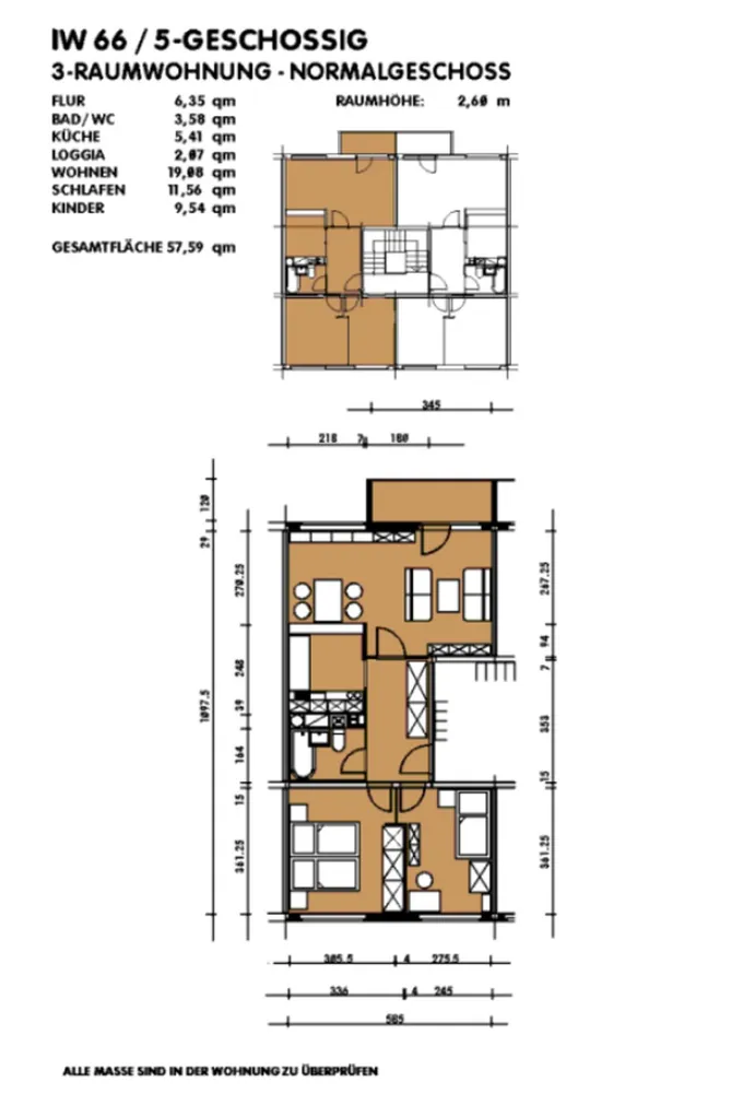 3 Zimmer Wohnung mit 57 m² in Dresden – Bild 7