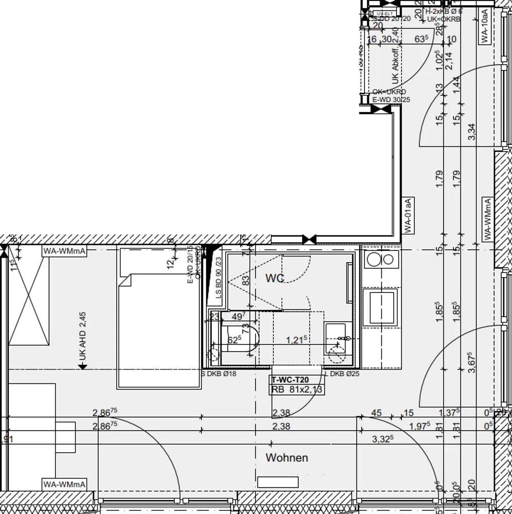1 Zimmer Wohnung mit 31 m² in Hannover – Bild 11
