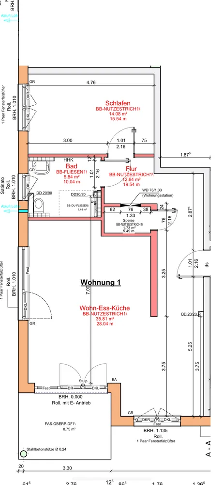 2 Zimmer Wohnung mit 73 m² in Metzingen – Bild 7