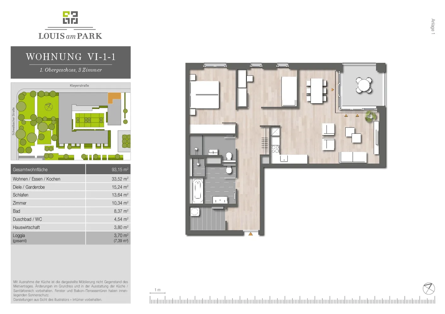3 Zimmer Wohnung mit 93 m² in Frankfurt am Main – Bild 10