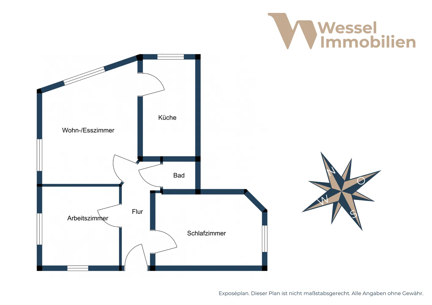3 Zimmer Wohnung mit 60 m² in Mülheim an der Ruhr – Bild 3